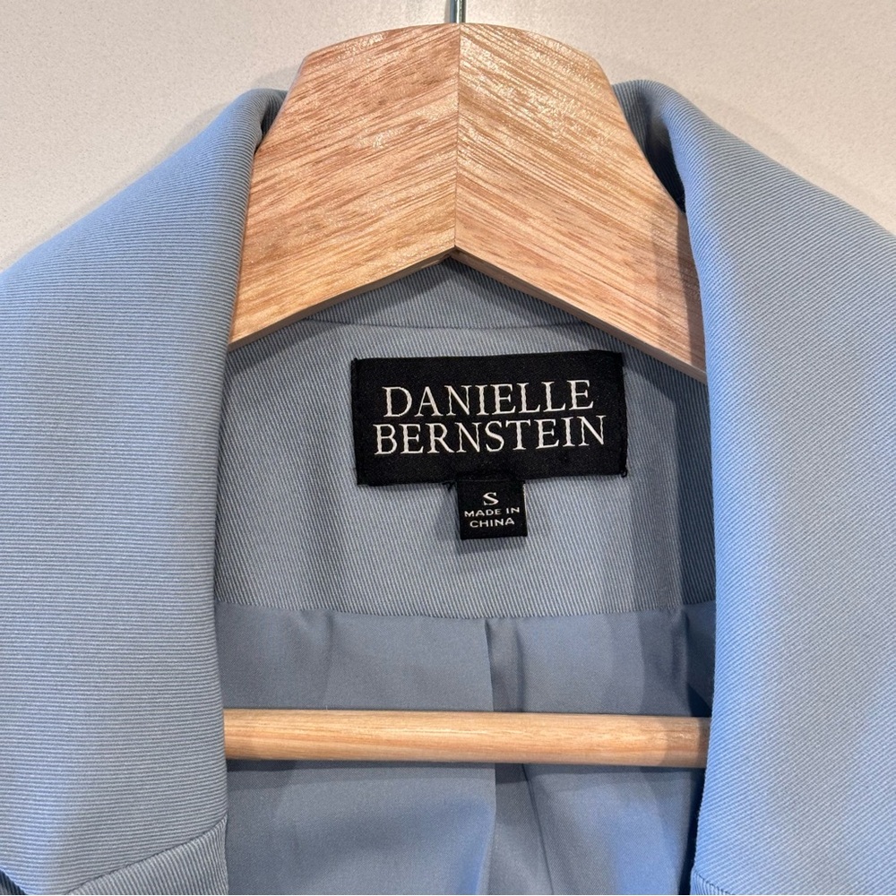 Danielle Bernstein Split Ring Blazer Size Small - image 3